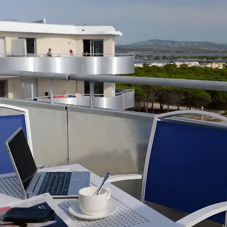 Lejlighedshotel Odalys Le Lotus Blanc Le Barcarès